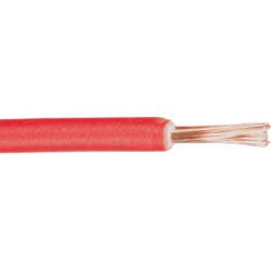 Auto Ledning - 1 x 6mm rød