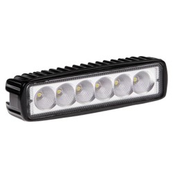 Flood LED Slim aflang arbejdslampe IP67 på 18W, 9-36V