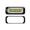 AXIXTECH 2-i-1 Flash Lampe Med 6+18 LED, 12V/24V - Hvid/Gul