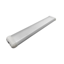 LED Interiør Rail m/afbryder, 2400 lumen, 24W, 560x100x28mm, R10, 12-28V