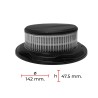 LED beacon-lampe Blue lense LED beacon-lampe Blue lense