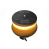 RAPTOR LED beacon - Klar linse og gult blink, til stangmontering