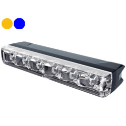 AXIXTECH Slim LED Flash gul/blå
