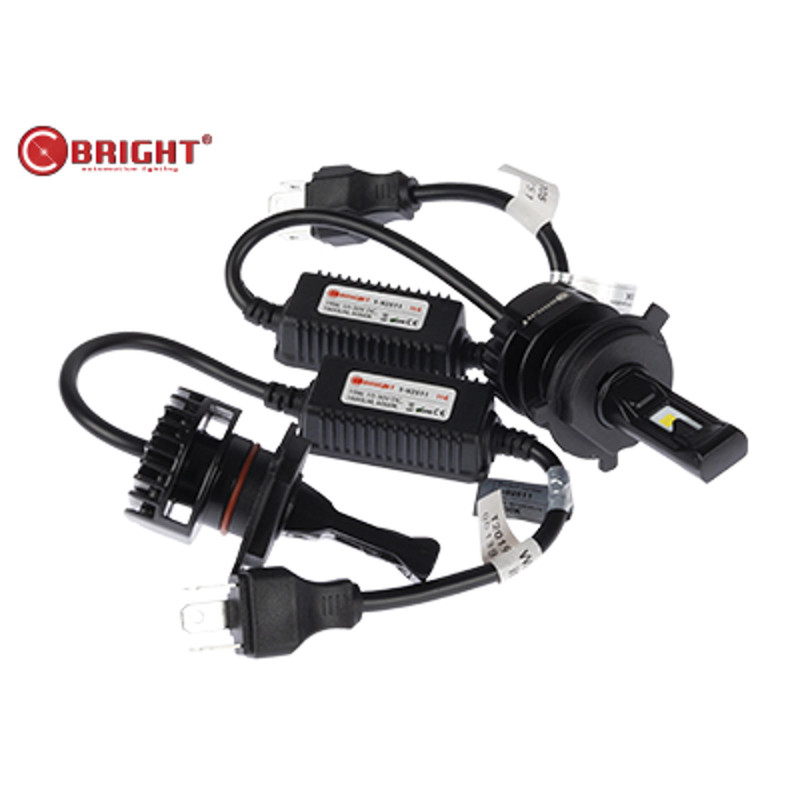 C-BRIGHT LED H1 Konveterings kit, 2 stk Pærer, 38W