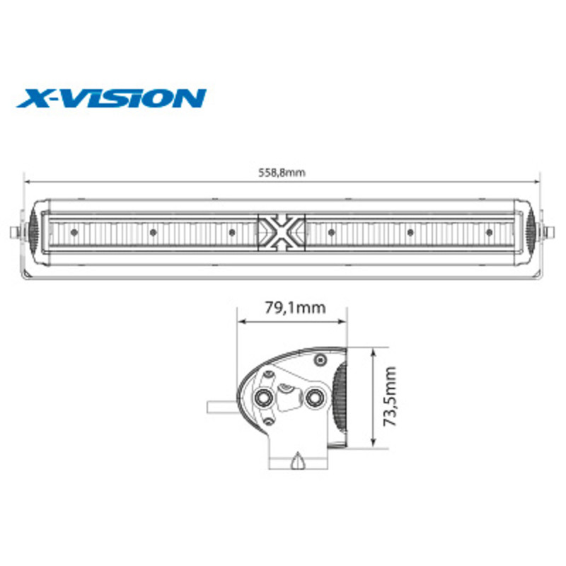 X-VISION DOMIBAR X FJERNLYSBAR