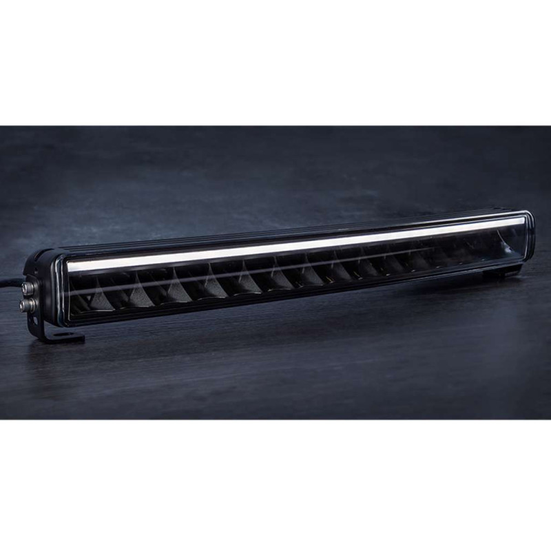 W-LIGHT Comber II  -  LED Lysbar buet 12-48V 5000K  543.00 x 56.00 x 72.00mm, Amber ell. Hvid positions lys
