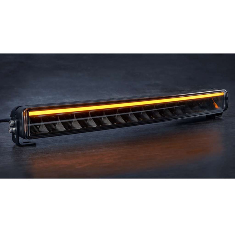 W-LIGHT Comber II  -  LED Lysbar buet 12-48V 5000K  543.00 x 56.00 x 72.00mm, Amber ell. Hvid positions lys