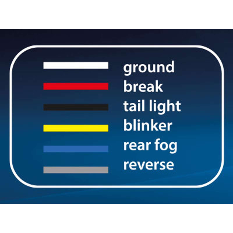 Autoline LED baglygte - Venstre