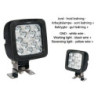 LED arbejds- og baklampe 17W