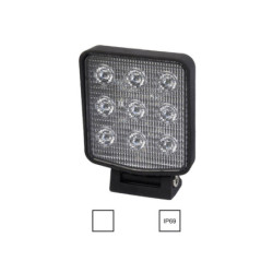 Arbejdslampe rund 2000lum 9-36V