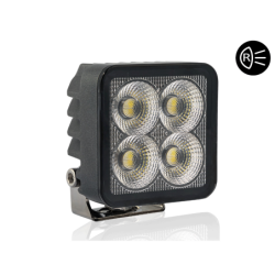 BULLPRO SPECTRUM LED arbejdslampe 24W Firkantet. 9-32vdc. 1.73A/13.7v. 5000K. IP68. DT stik indbygge