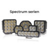 BULLPRO SPECTRUM LED arbejdslampe 24W Firkantet. 9-32vdc. 1.73A/13.7v. 5000K. IP68. DT stik indbygge