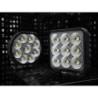 BULLPRO SPECTRUM LED arbejdslampe 54W Rund. 9-32vdc. 3.89A/13.7v. 5000K. IP68. DT stik indbygget. 6050Lumen. R10. 101x101x45mm