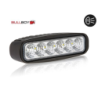 BULLBOY LED WORK/REVERSE COMBI. R23 godkendt arbejds/baklygte 18W. 989lumen. 6000K. 9-32v. IP67