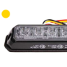 AXIXTECH LED flash - MS6 til kofanger montering. Gul lys