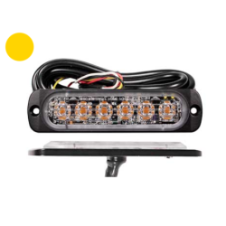 LED Flash. super tynd. gul flash