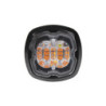 LED Flash. 6 x 3 watt. Gul. IP67