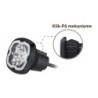 LED Flash. 6 x 3 watt. Gul. IP67