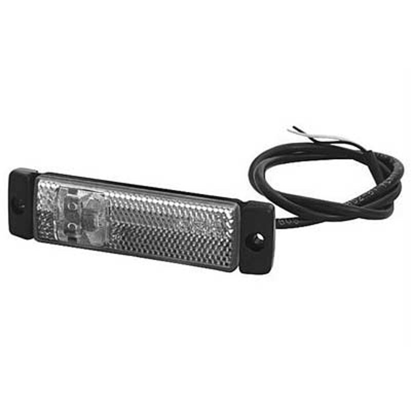 LED markeringslys hvid