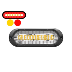 LED flash Rød/Gul. Flash og rød markeringslys. 5m kabel