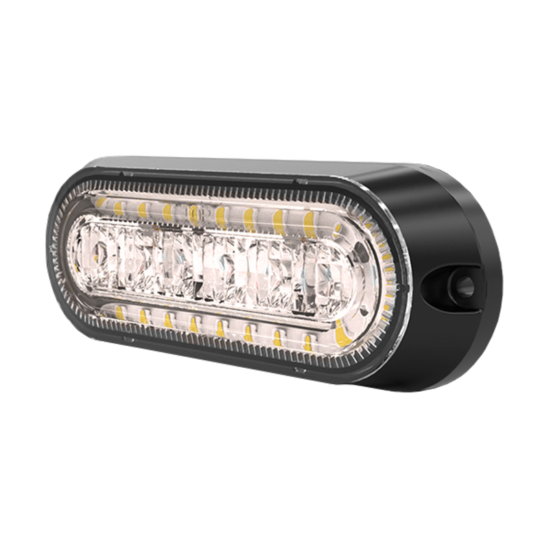 LED flash Gul/Gul. Flash og markeringslys. 5m kabel