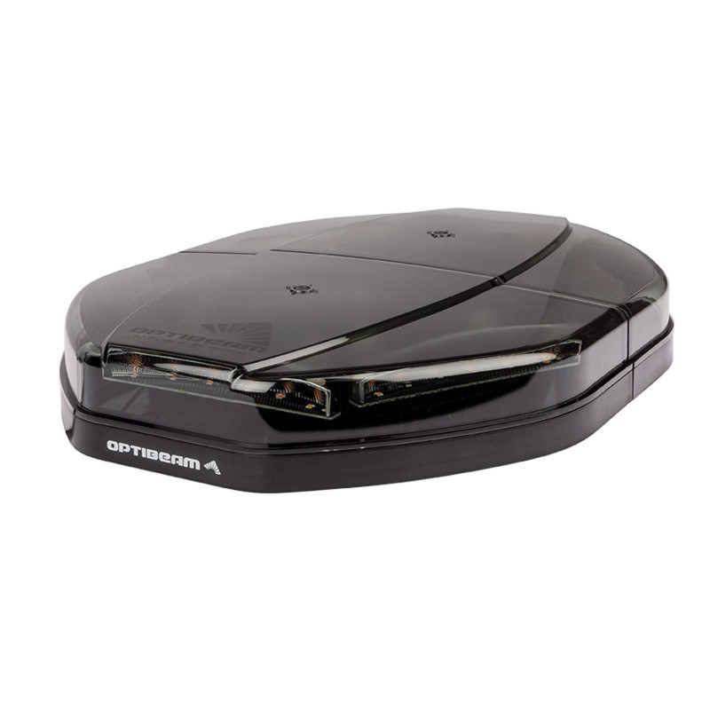 LED Optibeam Lysbro 400mm. 10-32v. IP67. ECE R10. R65 class2. 8 blinkmønster. 1.1A/12V . 3.5m kabel