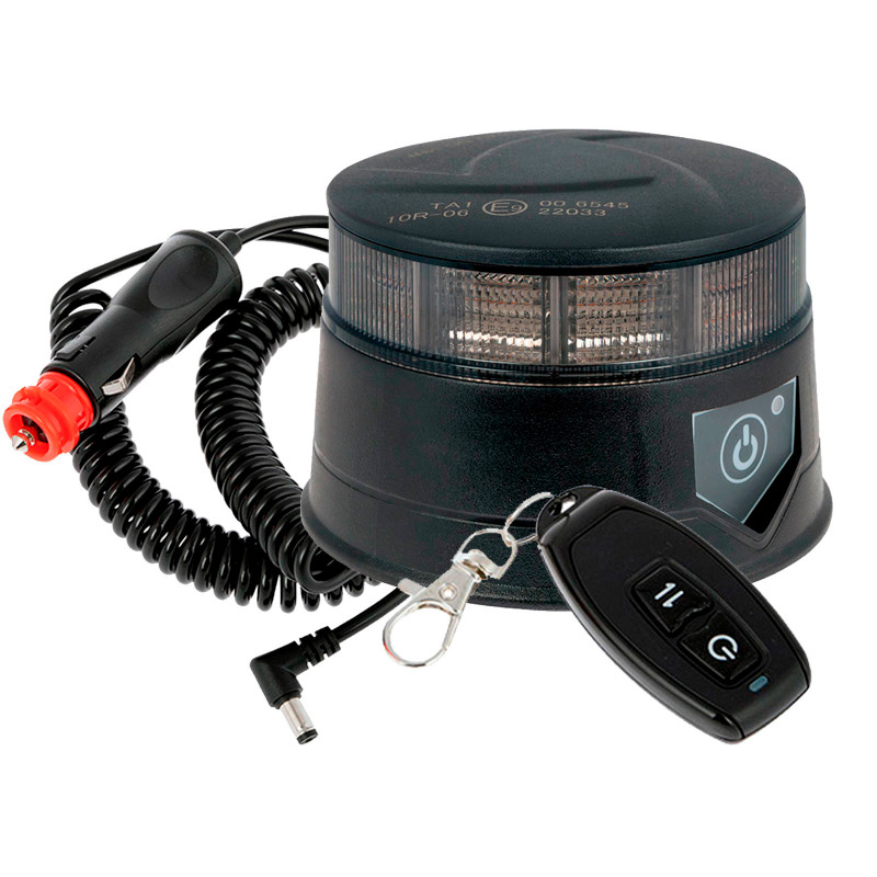 Truck Vision LED Beacon. Opladelig. Magnet montering