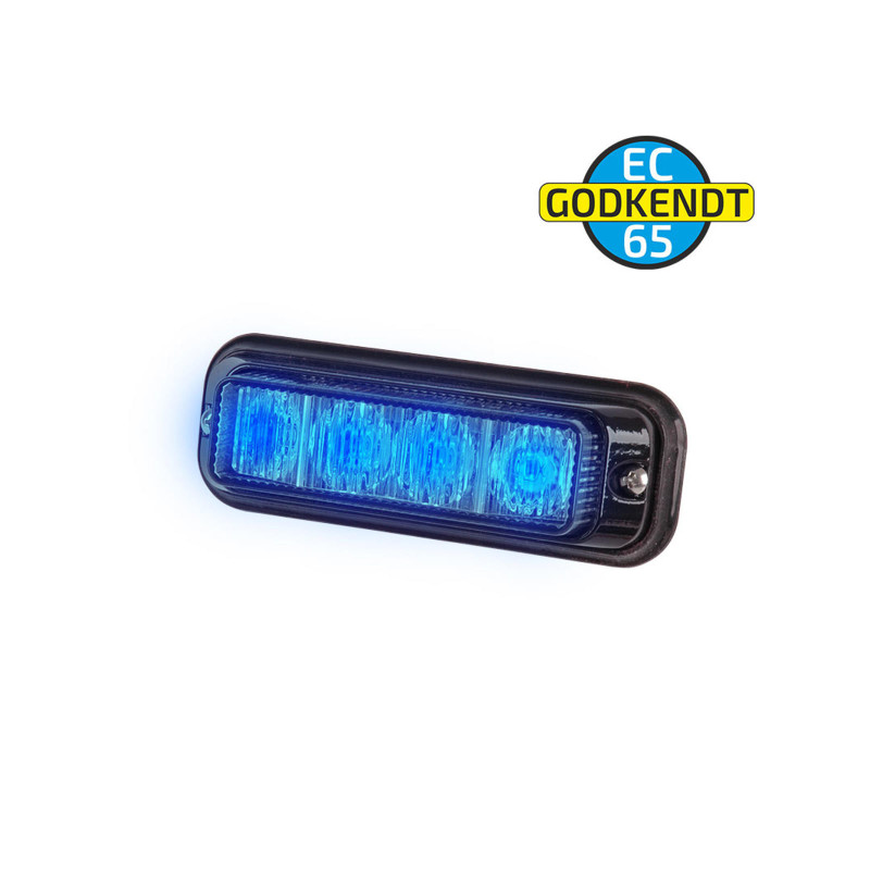 Blitz blink. 4LED Blå-EC65