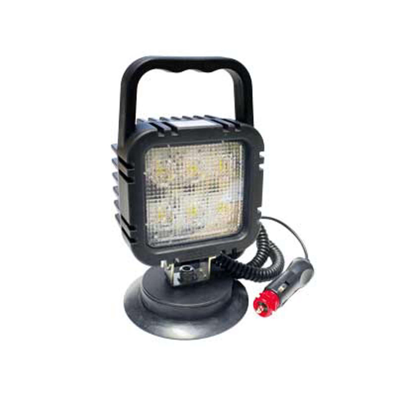 LED arbejdslampe til 12V med magnetfod