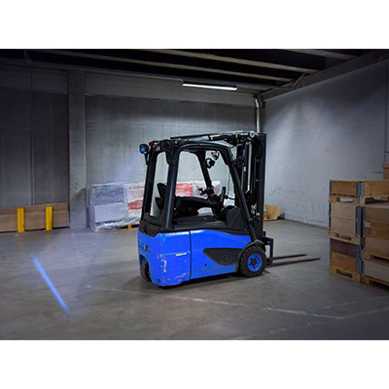 LED gaffeltruck afstands-baklys. blå