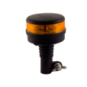 LED Advarselsblink. Beacon m/orange glas. Stangmontering. 27w. 12/24v. 10 blinkmønster. ECE R65. R10. IP67. 391g. 92x139mm