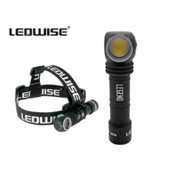 Ledwise Legend 2Gen lomme & pande lygte. 6000k. 1500Lumen. 52g. 3500mAh batteri