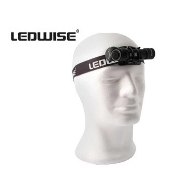 Ledwise Legend 2Gen lomme & pande lygte. 6000k. 1500Lumen. 52g. 3500mAh batteri