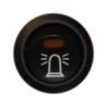 Afbryderkontakt 12V. advarselsblink. belyst