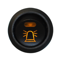 Afbryderkontakt 12V. advarselslys. belyst symbol