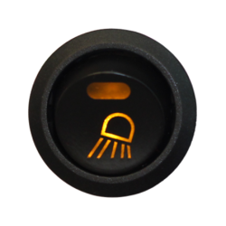 Afbryderkontakt 12V. arbejdsbelysning. belyst symbol