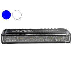 NR180 LED flash, 180°, Blåt og hvidt blink