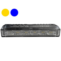 NR180 LED flash, 180°, Gult og blåt blink