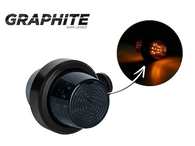 Double side indicator on a short arm