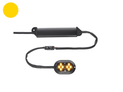 8 LED Hide Away LED Orange