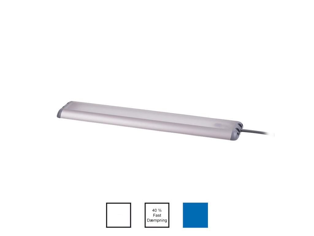LED 3600lum 10-32V 4000K 72cm/blå