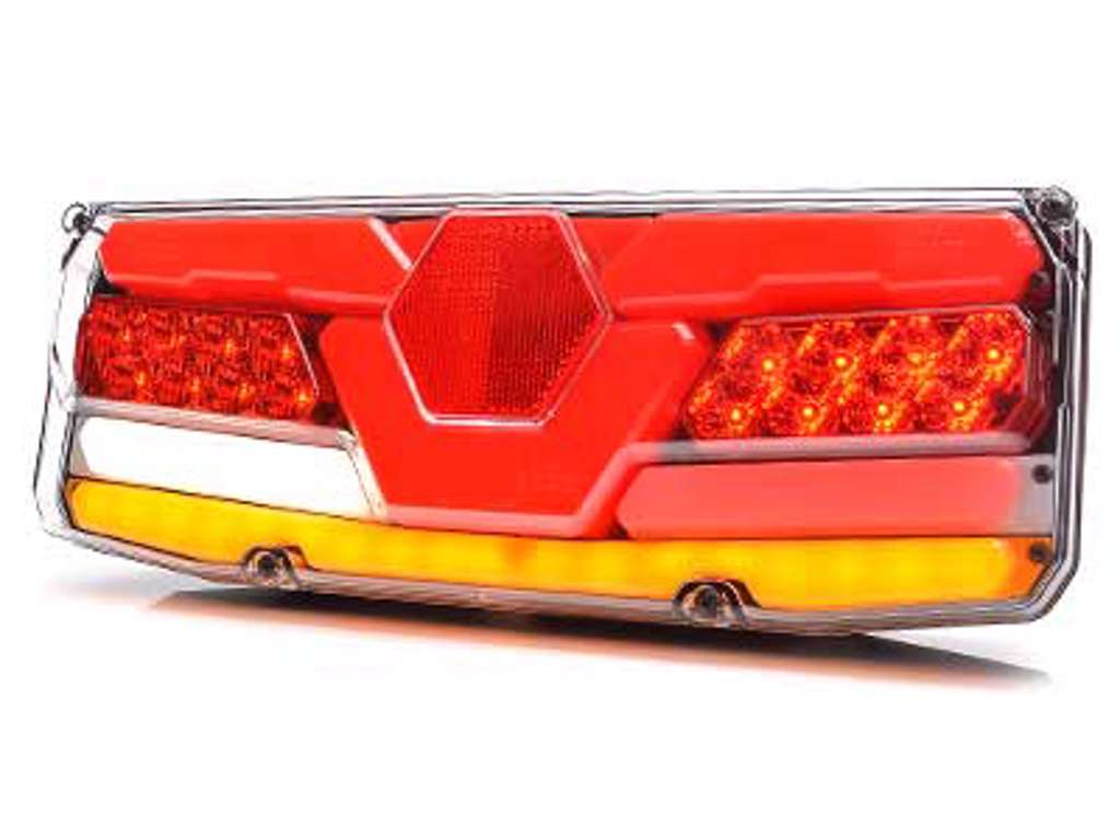 LED baglygte m. dynamisk blink - Højre