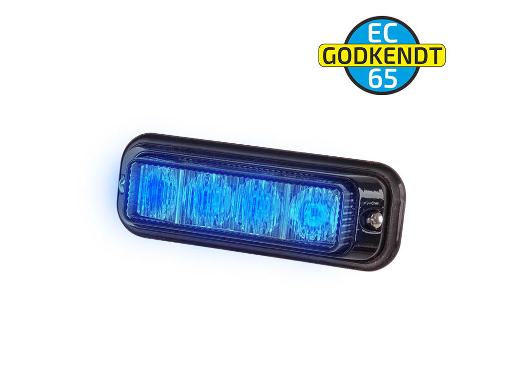 Blitz blink. 4LED Blå-EC65