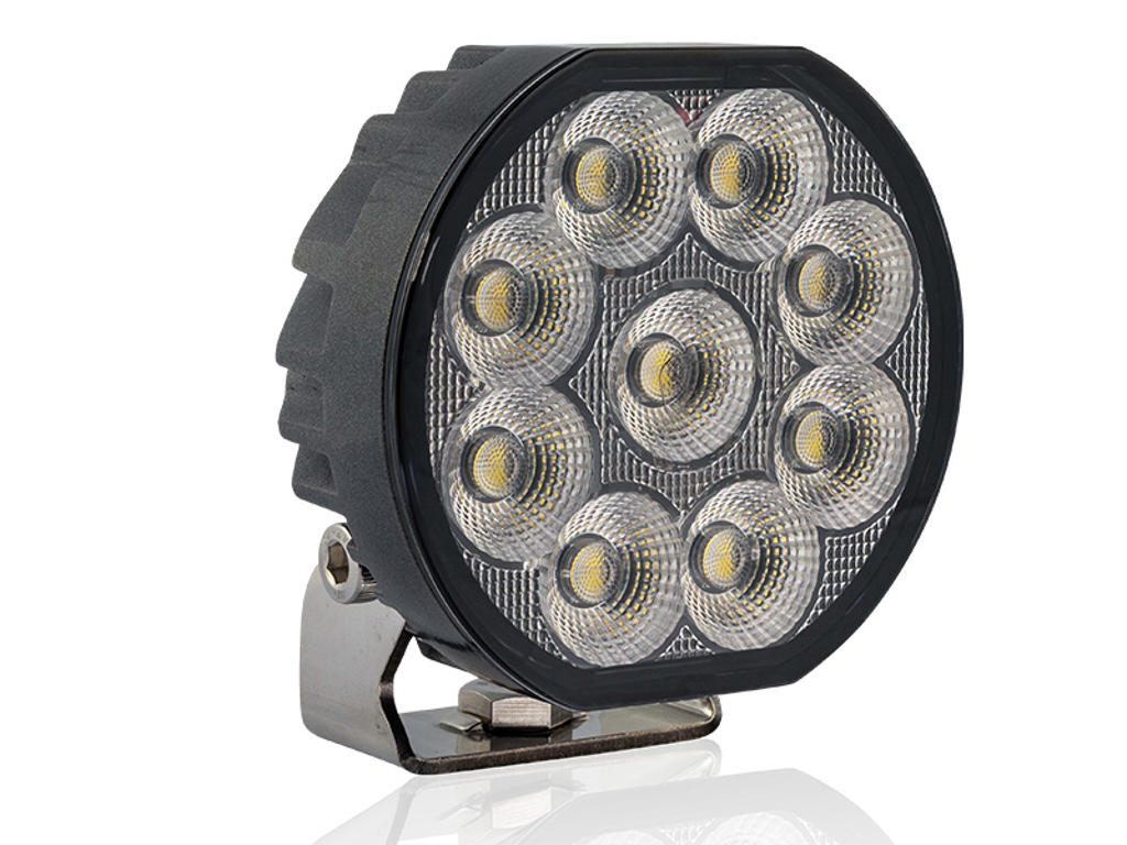 BULLPRO SPECTRUM LED arbejdslampe Rund, 54W/9-32V