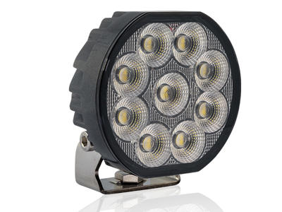 BULLPRO SPECTRUM LED arbejdslampe Rund, 54W/9-32V