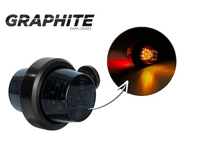 Orange and red marker light 
