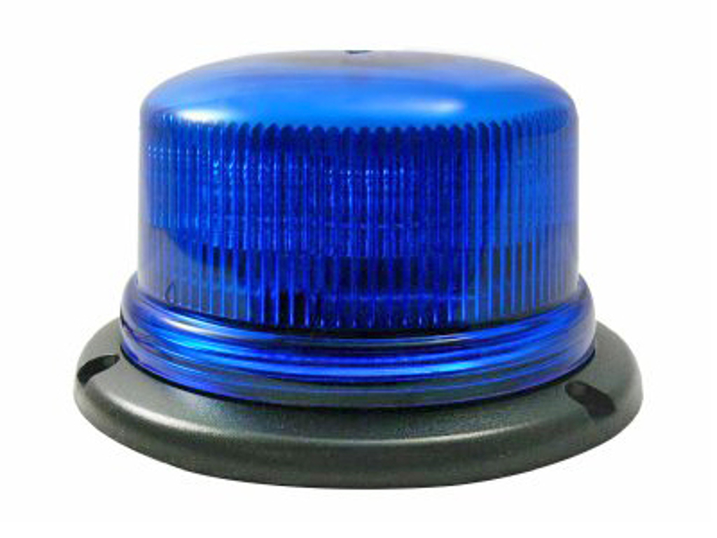 LED Flash Beacon med blåt blink til planmontering