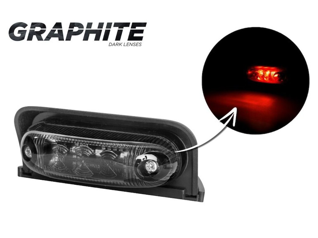 Oval corner marker light 