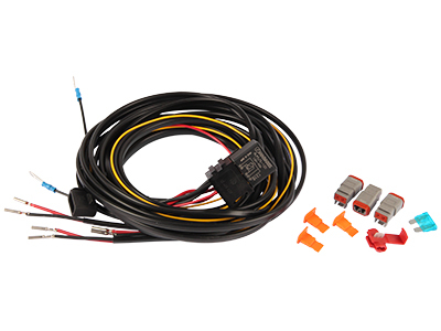 Kabelsæt til 3 lys, 3 x 2pin DT stik, 240W
