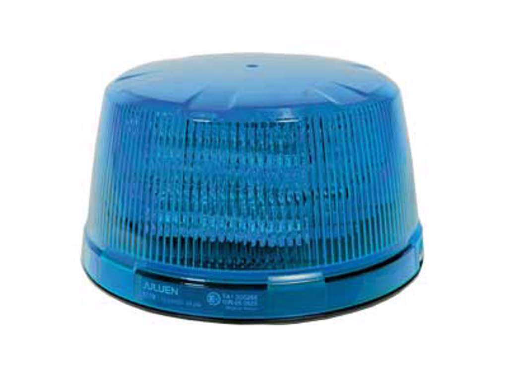 LED Flash Beacon. Blåt blink